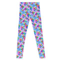 Stylish Men's Enchanted Rose Leggings featuring vibrant rose patterns, perfect for any activity. Embrace elegance!