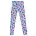 Vibrant Men's Enchanted Rose Leggings featuring colorful rose patterns, perfect for comfort and style in any activity.