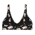Trick or Treaters Padded Bikini Top features playful designs, perfect for mixing and matching any time of year.