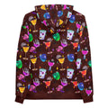 Vibrant Monster Party Hoodie featuring playful designs, perfect for a creepy-cute outfit from your favorite store.