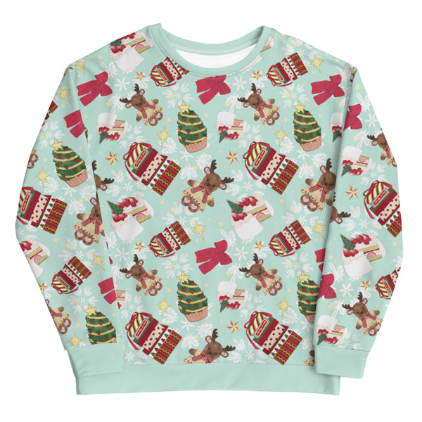 First Christmas Sweatshirt (Wintergreen) | Koibito Clothing.