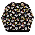 Cozy Trick or Treaters Sweatshirt featuring playful Halloween designs, perfect for festive fun all year round!