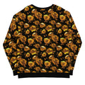 Stylish Enchanted Rose Sweatshirt featuring a vibrant floral pattern, perfect for any aesthetic.