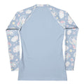 Stylish Snow Bunny Rash Guard with a comfortable fit, perfect for outdoor sports and sun protection.