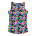 Chic and stylish Enchanted Rose Tank Top perfect for workouts and nights out, featuring vibrant floral design.