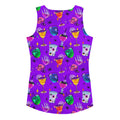 Vibrant Monster Party Tank Top featuring fun spooky designs, perfect for showcasing your ghoul side in style.