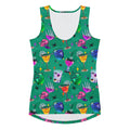 Colorful Monster Party Tank Top featuring fun designs, perfect for showcasing your inner ghoul at any event.