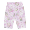 Stylish Anniversary Biker Shorts featuring a floral design, perfect for workouts or casual outings.