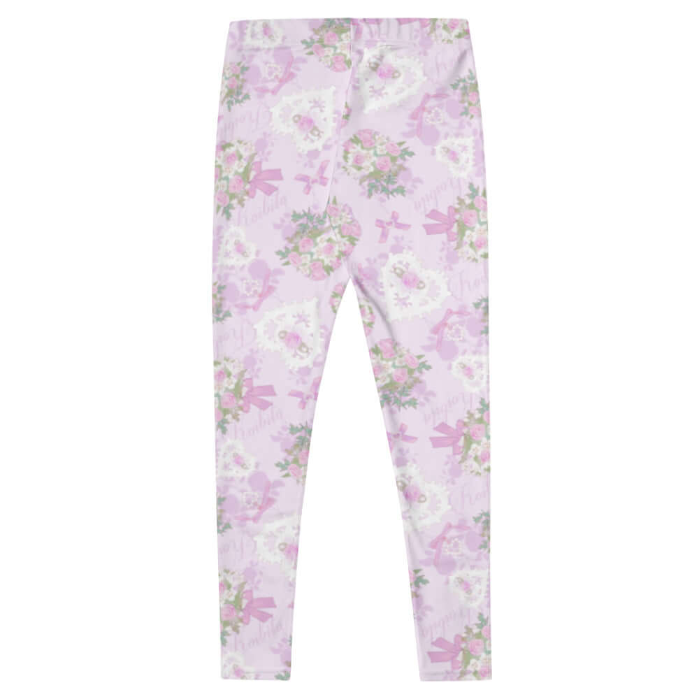 Soft and stylish, the Anniversary Leggings feature a floral design, perfect for comfort and elegance.