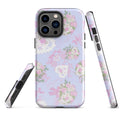 Stylish and protective Anniversary iPhone® Tough Case featuring a floral design, perfect for year-round use.
