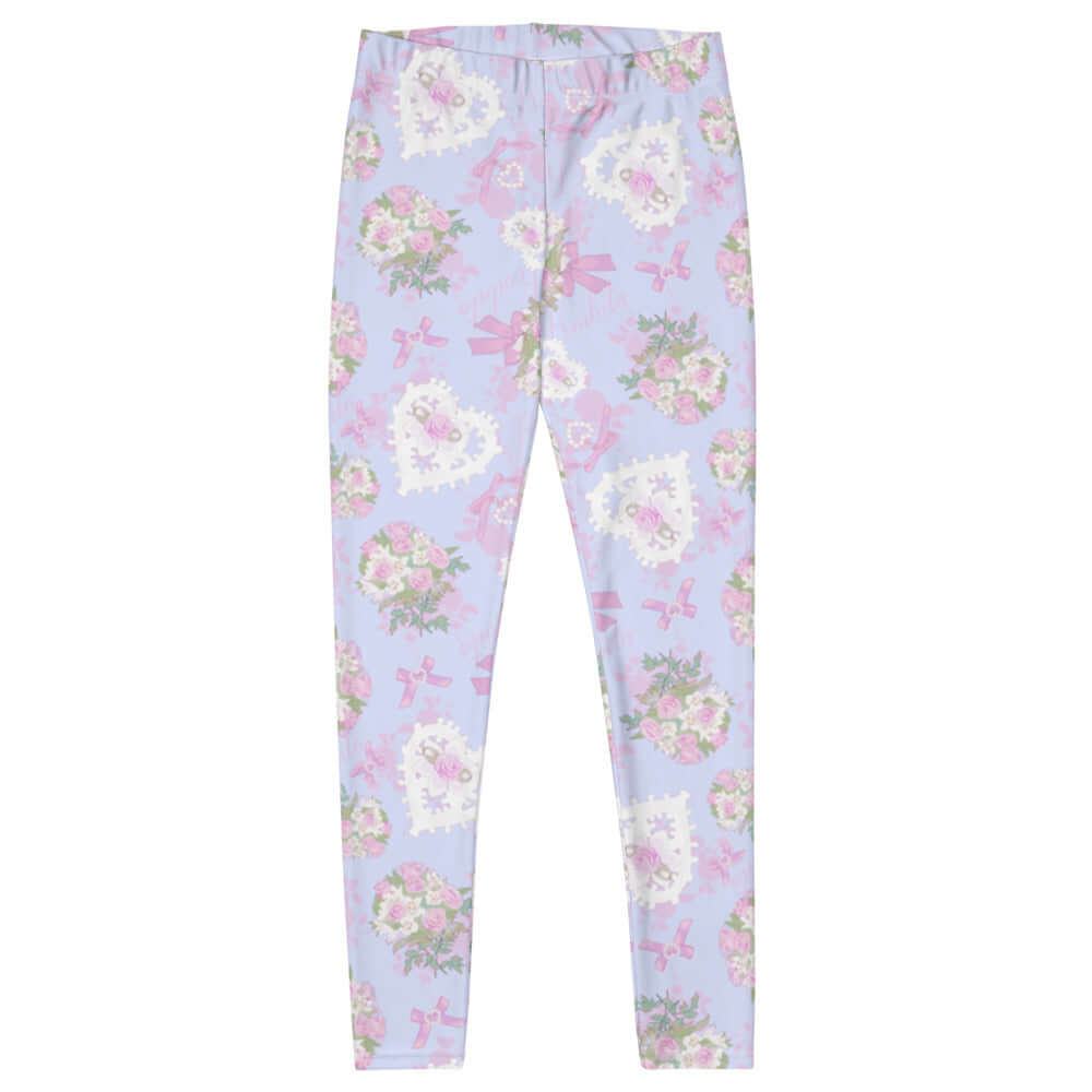 Soft and stylish, the Anniversary Leggings feature a floral design, perfect for comfort and elegance. 