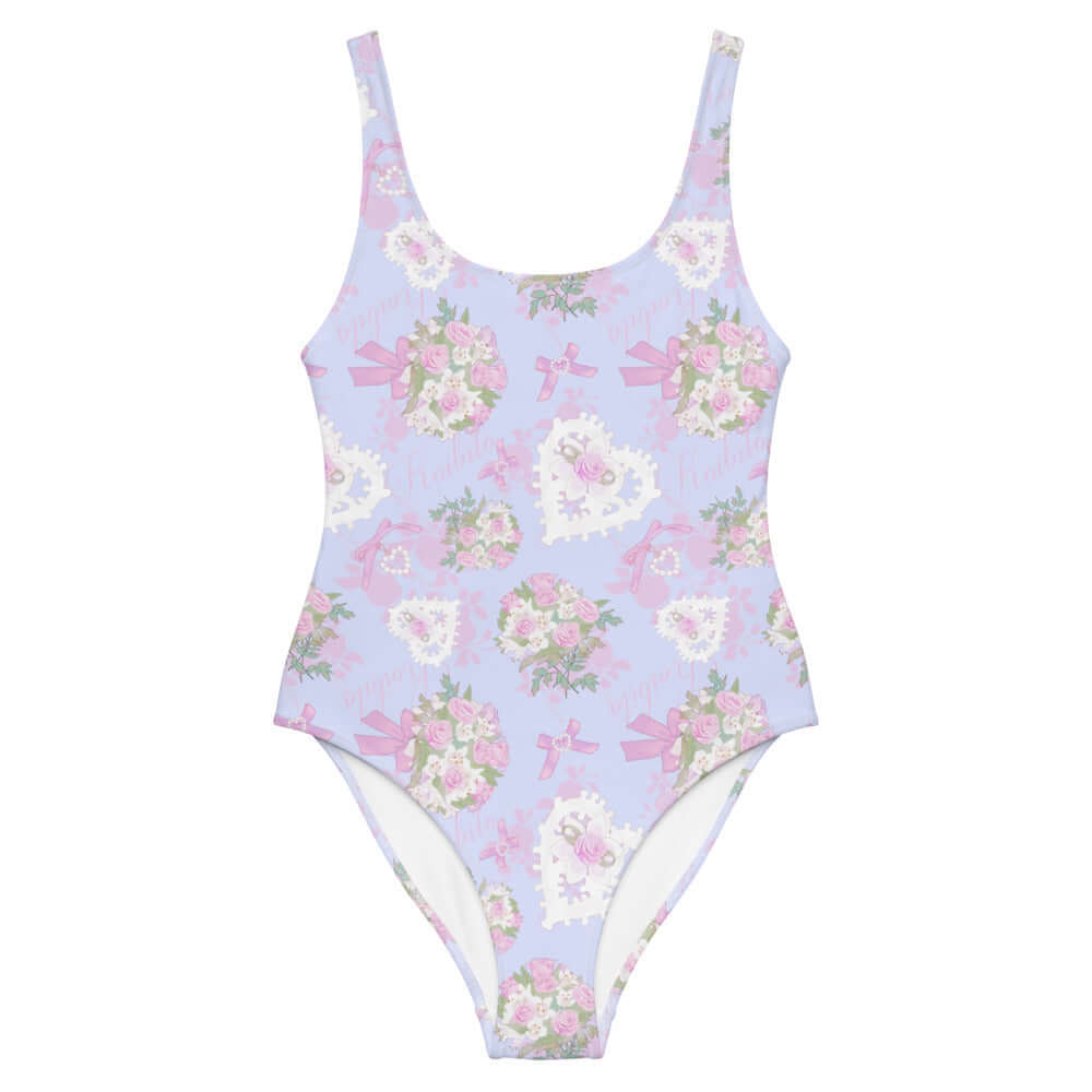 Flatter your figure in the Anniversary One-Piece Swimsuit, perfect for showcasing beauty by the sea.