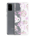 Stylishly protect your phone with the Anniversary Samsung® Clear Case, perfect for pastel-colored outfits.