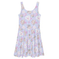 Floral-patterned Anniversary Skater Dress with a flared skirt, perfect for adding elegance to your wardrobe.