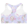 Celebrate your workouts in style with the Anniversary Sports bra, featuring beautiful floral patterns and moisture-wicking fabric.