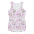 Soft pastel Anniversary Tank Top, perfect for sunny days or gym sessions, offering a cute, body-hugging fit.