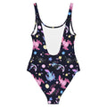 Bright and playful Axolotl One-Piece Swimsuit perfect for summer fun at the pool, featuring adorable axolotl designs.