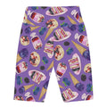 Berry Biker Shorts feature a fun dessert print, perfect for comfort and style during active outings.
