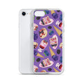 Protect your iPhone® stylishly with the Berry iPhone® Clear Case, featuring a solid back and flexible sides.