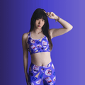 Stylish Berry Sports bra featuring vibrant berry patterns, perfect for a comfortable workout experience.