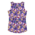 Stylish Berry Tank Top featuring a vibrant dessert print, perfect for summer and flattering your figure. Order now!