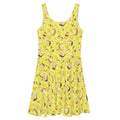 Bright and vibrant Lemon Skater Dress featuring a playful design, perfect for a refreshing and stylish look.