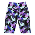 High-waisted Butterfly Biker Shorts featuring a vibrant butterfly print for style and comfort, perfect for any outfit.
