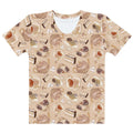 Chic and comfortable Café T-shirt featuring a stylish coffee-themed design, perfect for casual outings and gym wear.