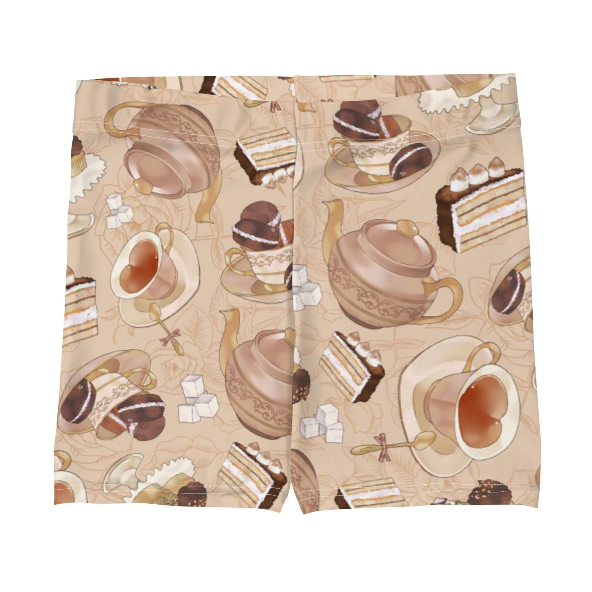 Stylish Café Shorts with a playful print, perfect for workouts with comfort and mobility. Ideal for any active lifestyle!