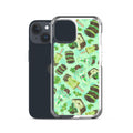 Choco Mint iPhone® Clear Case features a playful design while protecting your phone from scratches and dirt.