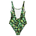 Choco Mint One-Piece Swimsuit features a fun dessert-inspired design, perfect for stylish pool days.