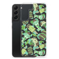 Choco Mint Samsung® Clear Case displays a vibrant, refreshing design that brightens your phone's style and protects it.