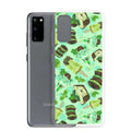 Brighten your day with the Choco Mint Samsung® Clear Case, showcasing a fun minty design for stylish protection.