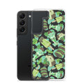 Choco Mint Samsung® Clear Case featuring a vibrant, fun design that protects your phone from scratches and dirt.