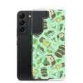 Choco Mint Samsung® Clear Case features vibrant designs that protect your phone while brightening your day.