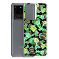 Bright and playful Choco Mint Samsung® Clear Case featuring refreshing mint designs, perfect for vibrant protection.