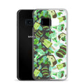 Choco Mint Samsung® Clear Case featuring vibrant mint-themed designs for stylish protection against daily wear.