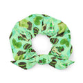 Brighten your look with the Choco Mint Scrunchie, a trendy accessory featuring a fun mint and chocolate design.