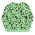 Choco Mint Sweatshirt in refreshing mint green, perfect for adding a pop of color to your outfit. Stylish and comfy!