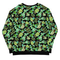 Choco Mint Sweatshirt features a fun minty print, perfect for adding a pop of color to any outfit.