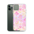 Sleek Magical Girl iPhone® Clear Case featuring whimsical designs, perfect for protecting your magical gadget in style.