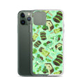 Choco Mint iPhone® Clear Case features a stylish design with solid protection against scratches and dust.