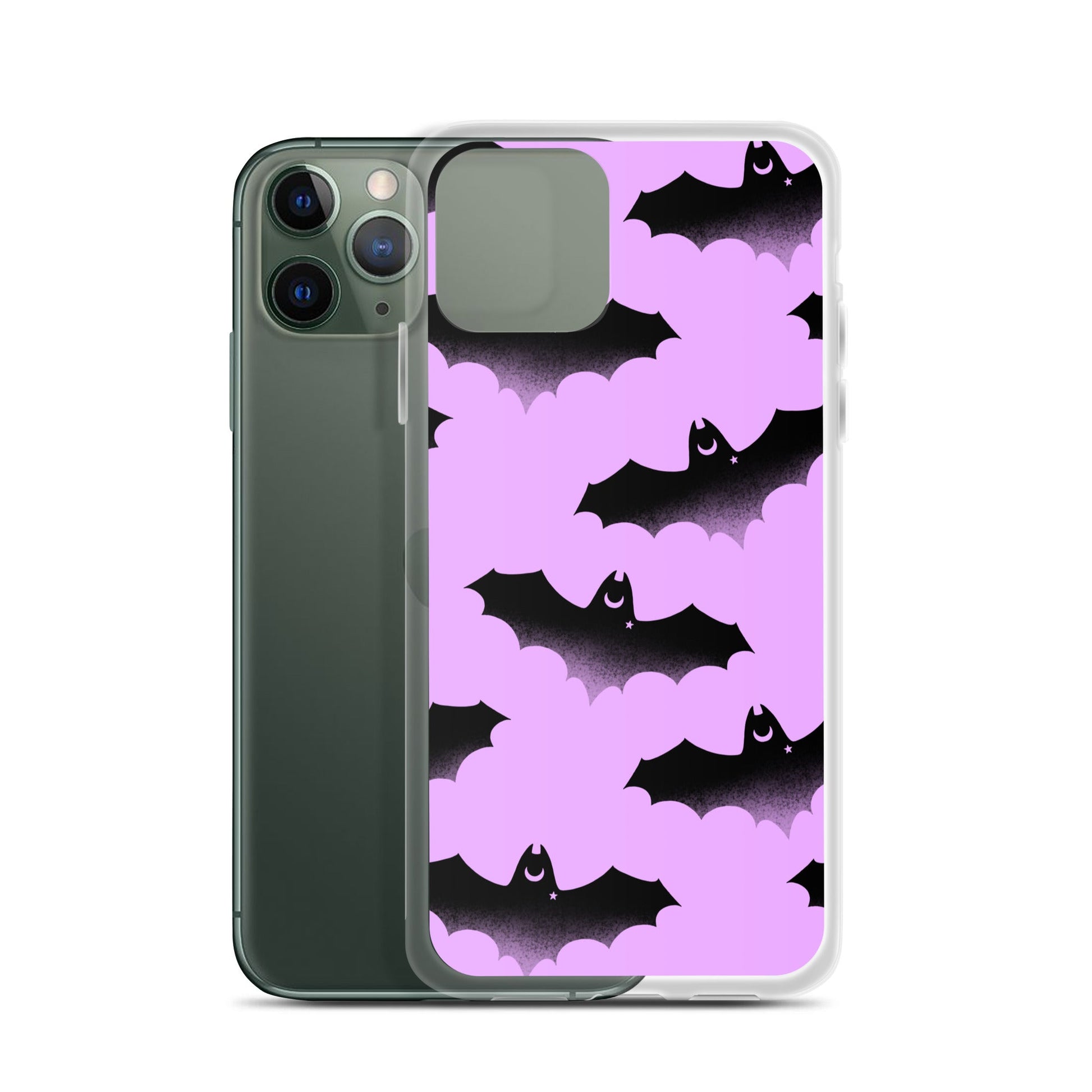 Sleek Aensland iPhone® Clear Case offers protection against scratches and dust, featuring a solid back and flexible sides.