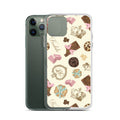 Royal Cookie iPhone® Clear Case features a stylish design that protects against scratches and dirt while ensuring easy access.
