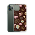 Protect your iPhone® in style with the Royal Cookie iPhone® Clear Case, featuring a chic design and easy access ports.