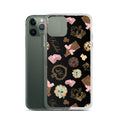 Royal Cookie iPhone® Clear Case featuring a stylish design, protecting against scratches and dirt while ensuring easy access.