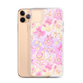 Colorful Magical Girl iPhone® Clear Case displaying whimsical designs, perfect for protecting your magical gadget.