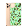 Choco Mint iPhone® Clear Case offers stylish protection with a solid back and flexible sides for easy use.