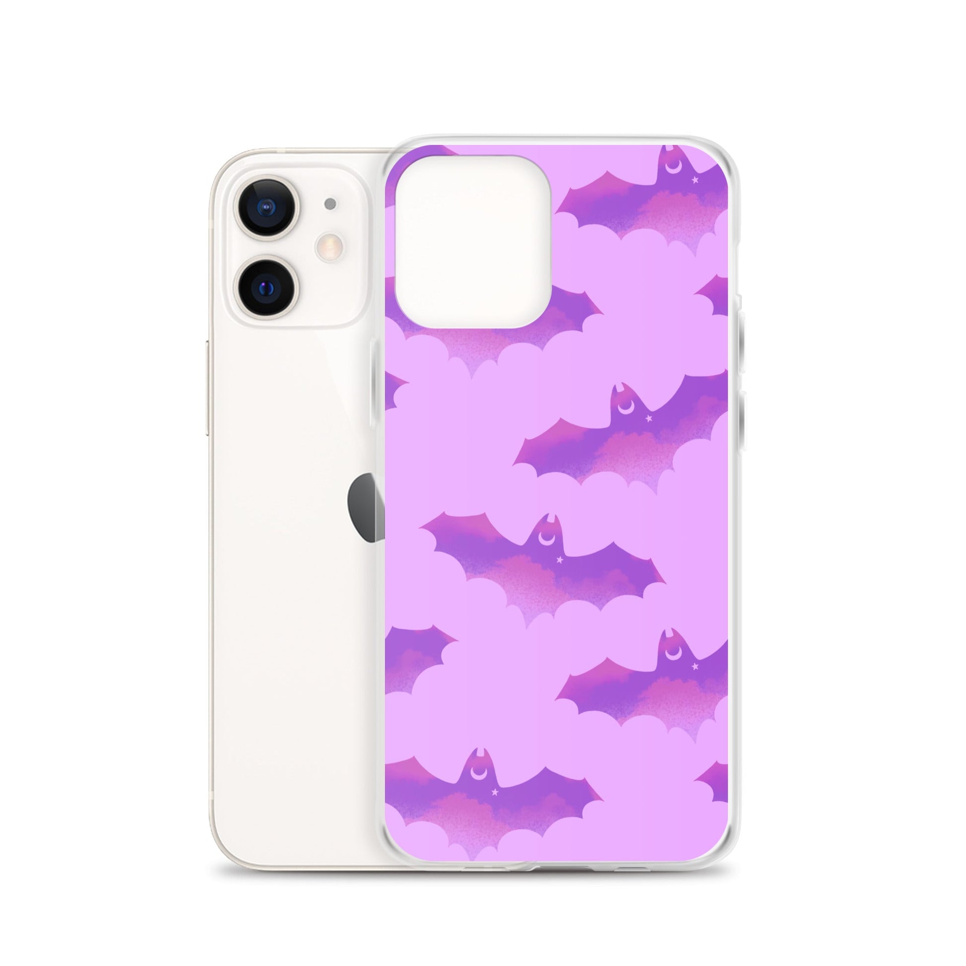 Aensland iPhone® Clear Case showcasing a sleek design that protects against scratches and dirt, perfect for everyday use.