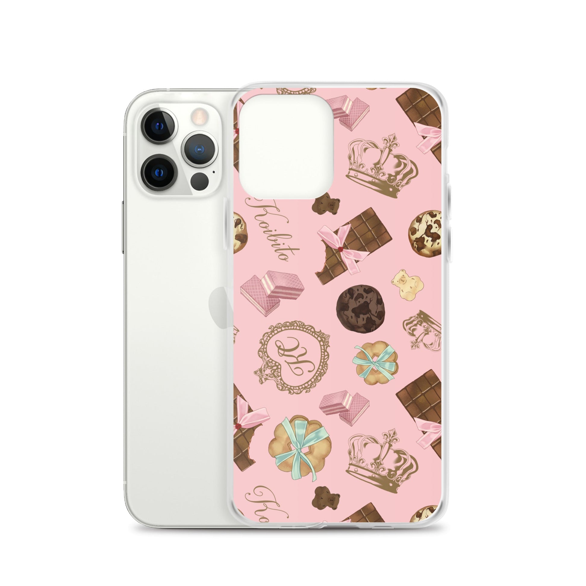 Sleek Royal Cookie iPhone® Clear Case features a stylish design and protects against scratches and dirt.